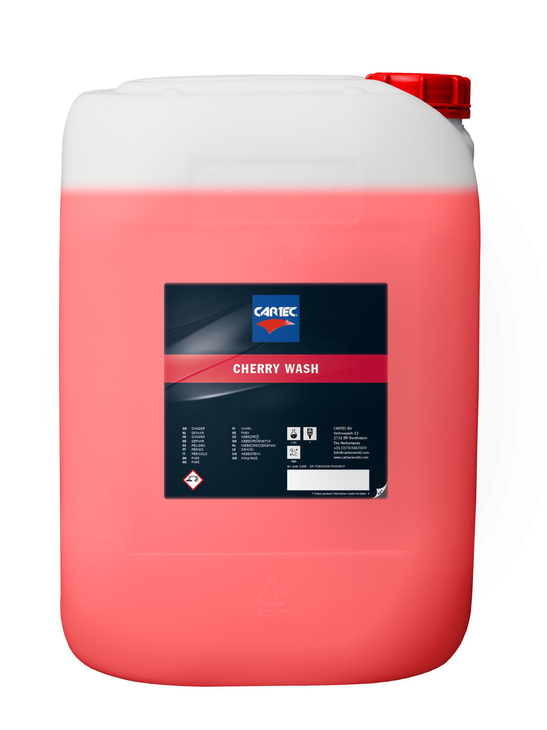 Cartec Cherry Wash vaahtoshampoo tuoksulla - Image 3