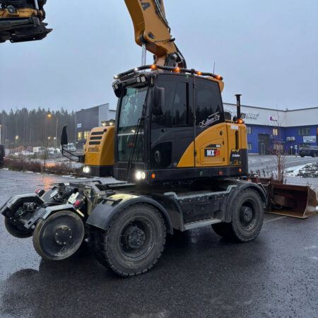 Valoteline katolle Hydrema MX20G Rail