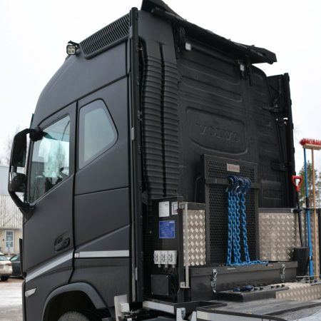 Koristeputket sivutuuliohjaimiin V26 Volvo FH4 Globetrotter