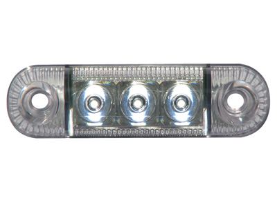 Äärivalo WAS 3 LED - Kirkas - 12-24V - 84 mm