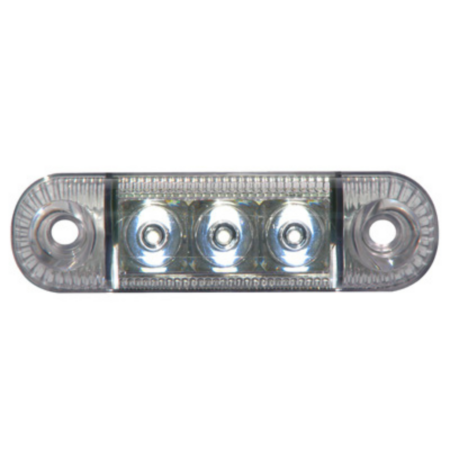 Äärivalo WAS 3 LED - Kirkas - 12-24V - 84 mm