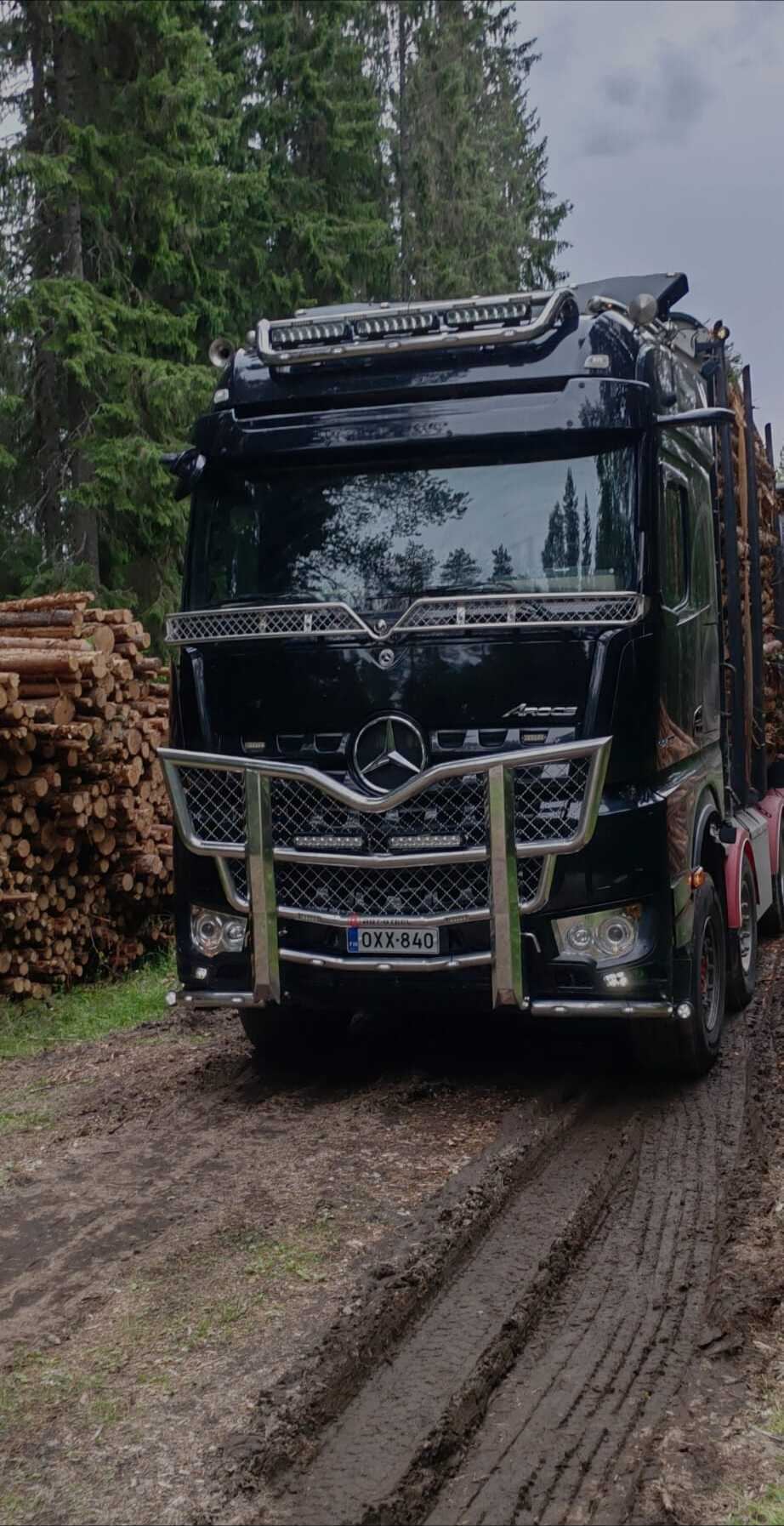 Karjapuskuri MB Arocs 2,5m