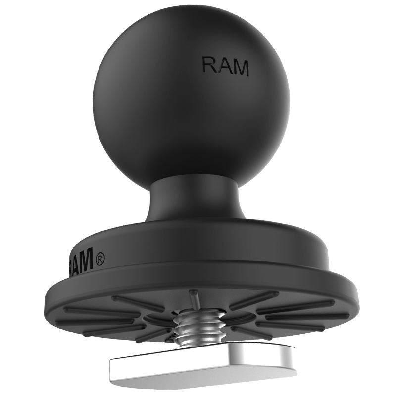 RAM Mounts kiskopallo T-kiinnikkeellä 1" B-sarja