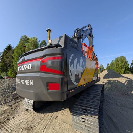 Valoteline taakse / peräpuntin päälle Volvo EC250EL 2021-