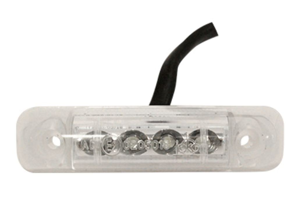 Äärivalo Jokon - Kirkas - 4LED - 12V - 65mm