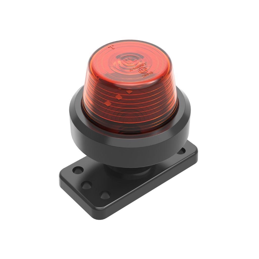 Äärivalo Briodlights - Rubber arm cone - Keltainen / 5 LED