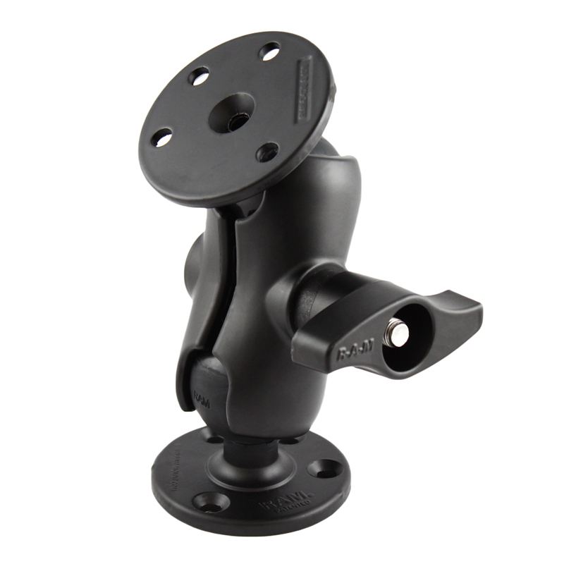 RAM MOUNTS KIINNITYSVARSI JA ALUSTAT, 2,25" LYHYT VARSI
