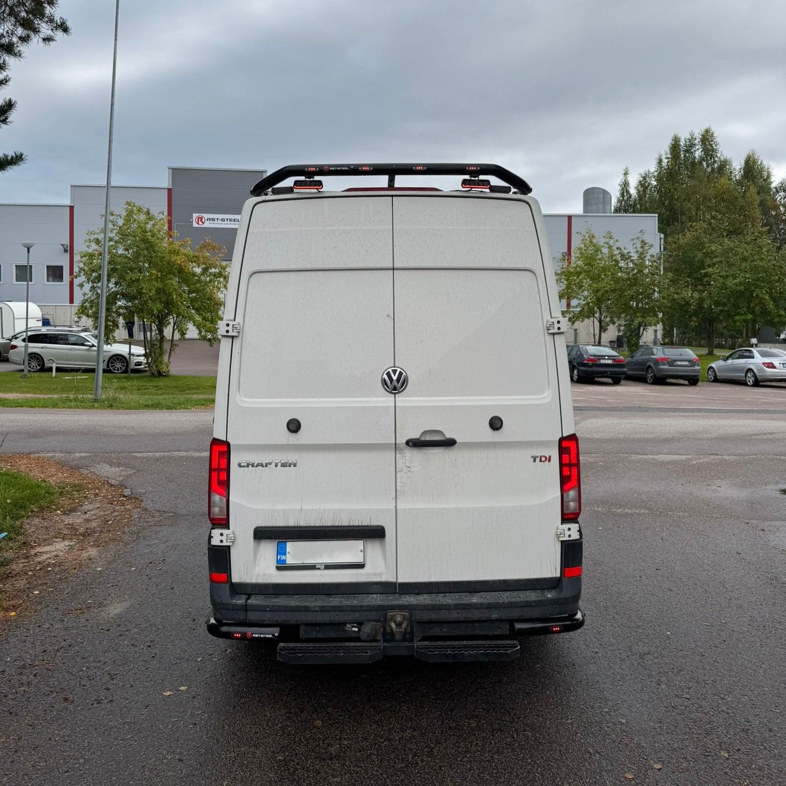 Takakulmaputket ø76mm VW Crafter 2017- normaali peräylitys - Image 3