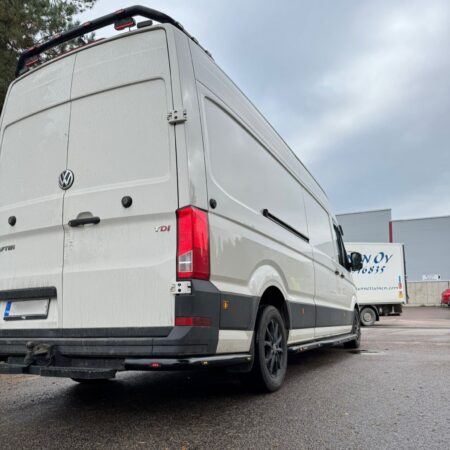 Takakulmaputket ø76mm VW Crafter 2017- normaali peräylitys