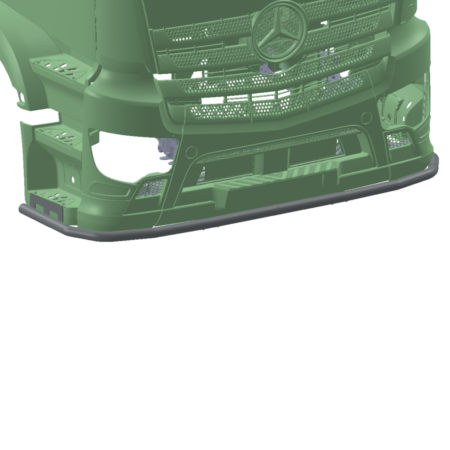 Etuhelmaputki MB Actros(ANTON) (Air) 2.3m (suojaava malli)