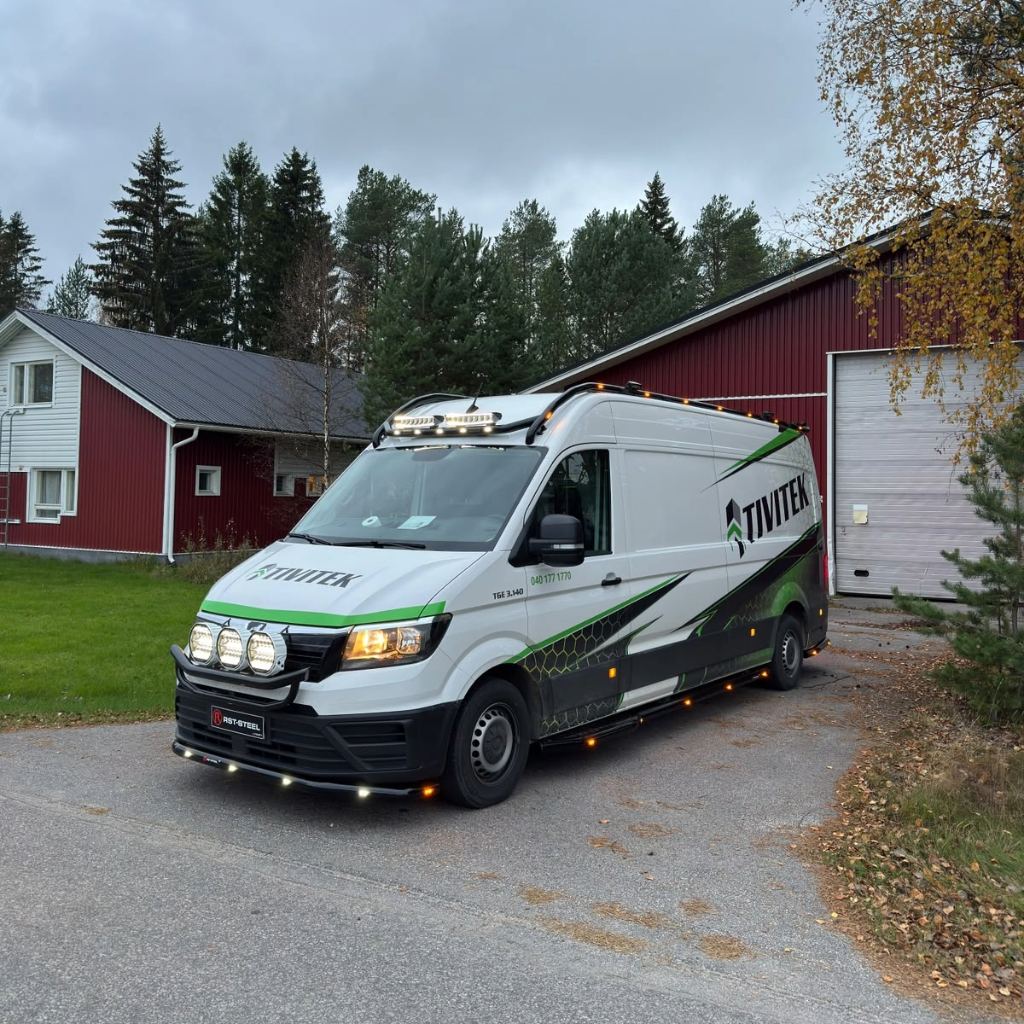 Lisävaloteline katolle VW Crafter 2017- L4H2 (koko katto) - Image 2