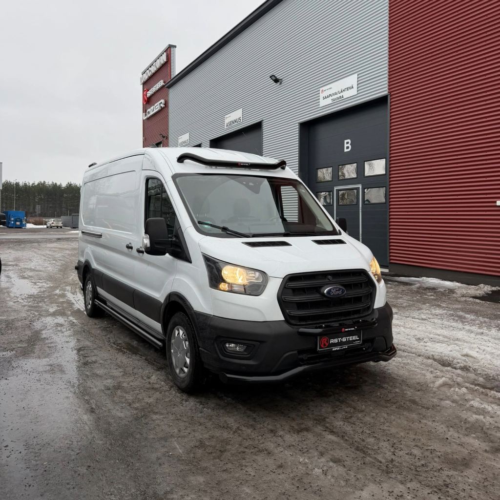 Suorat Kylkiputket Ford Transit av 3750mm 2014-/ 2019-, LWB