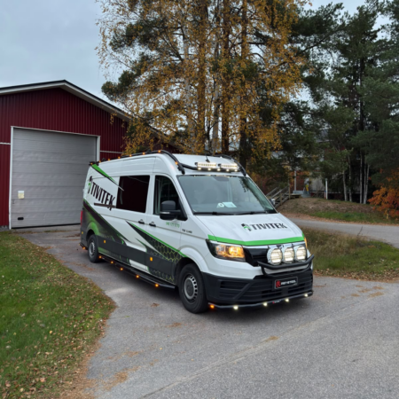 Lisävaloteline katolle VW Crafter 2017- L4H2 (koko katto)