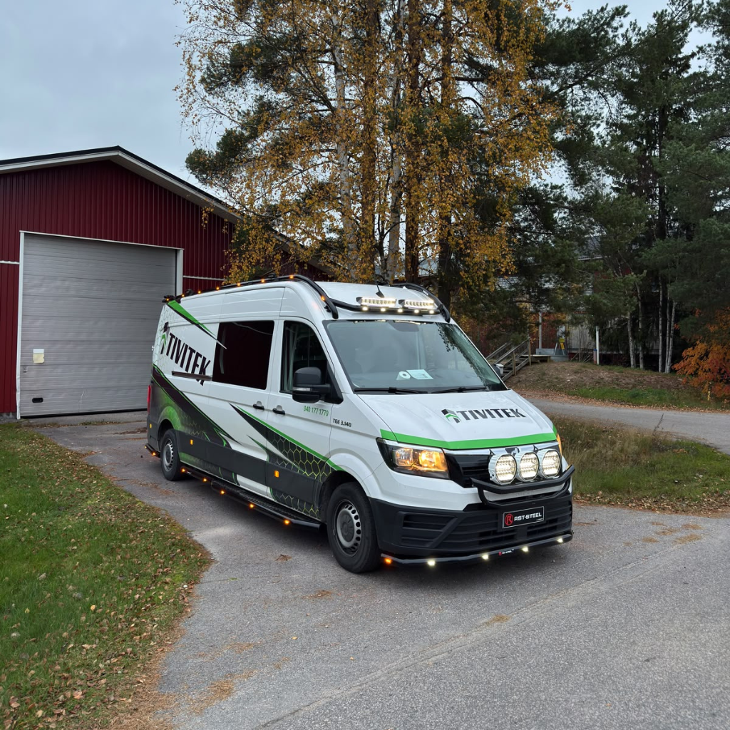 Lisävaloteline katolle VW Crafter 2017- L4H2 (koko katto)
